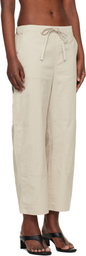 rag & bone Off-White Jolie Carpenter Lounge Pants