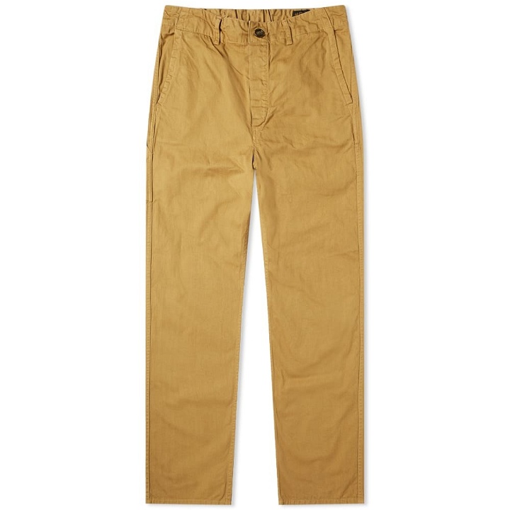 Photo: orSlow Men's French Work Pant in Khaki