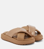 Gia Borghini - Gia 25 padded leather slides