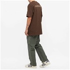 Adidas Men's Waffle T-Shirt in Brown