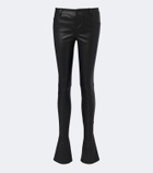 Gucci Leather slim pants