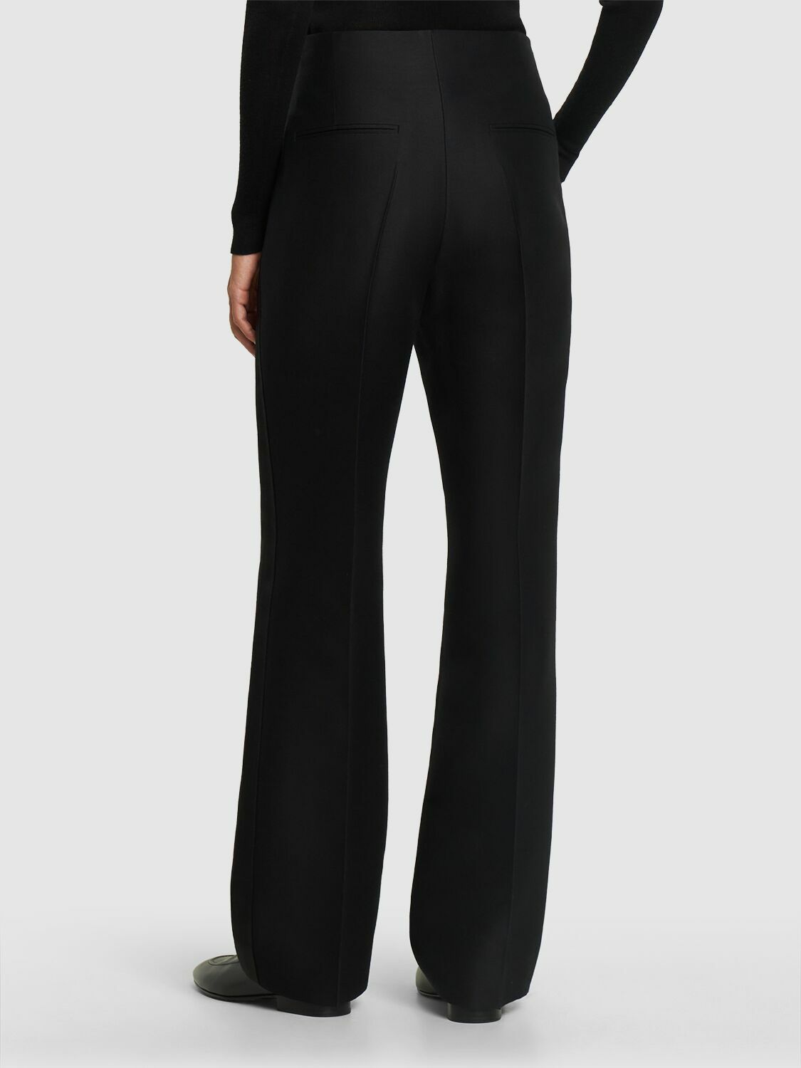 THE ROW - Hector Wool & Silk Straight Pants The Row