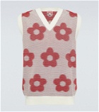 Kenzo Jacquard cotton sweater vest
