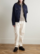 Corridor - Garment-Dyed Cotton-Jersey T-Shirt - Gray