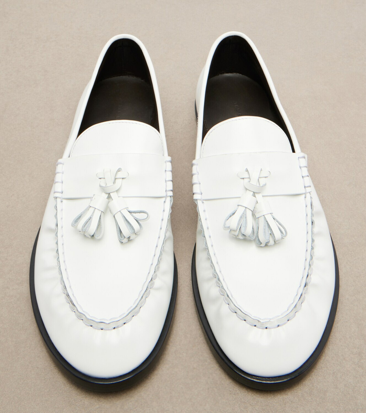 The Row Mens leather loafers