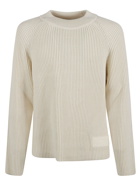 AMI PARIS - Wool And Cotton Blend Sweater