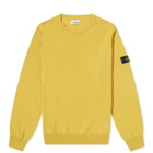 Stone Island Junior Crew Knit in Mustard