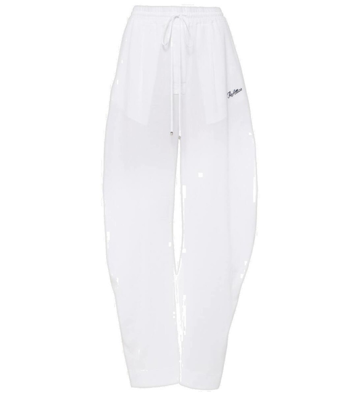 Photo: The Attico Low-rise cotton sweatpants