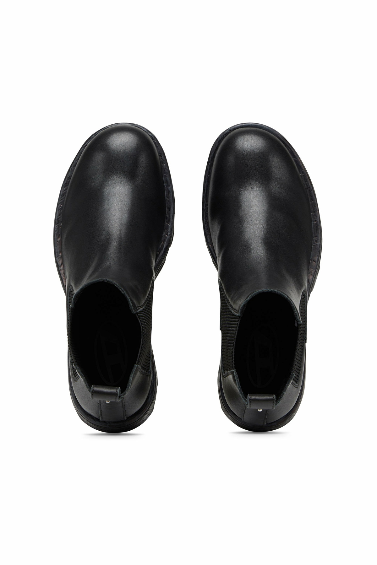 Diesel D-Hammer-Leather Chelsea boots with chunky sole - Boots