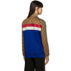 Gucci Multicolor GG Supreme Track Jacket