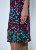 Dries Van Noten Embroidered Midi Skirt