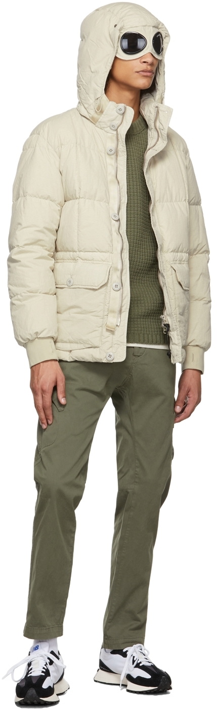 C.P. Company Green Lambswool Technical Sweater C.P. Company