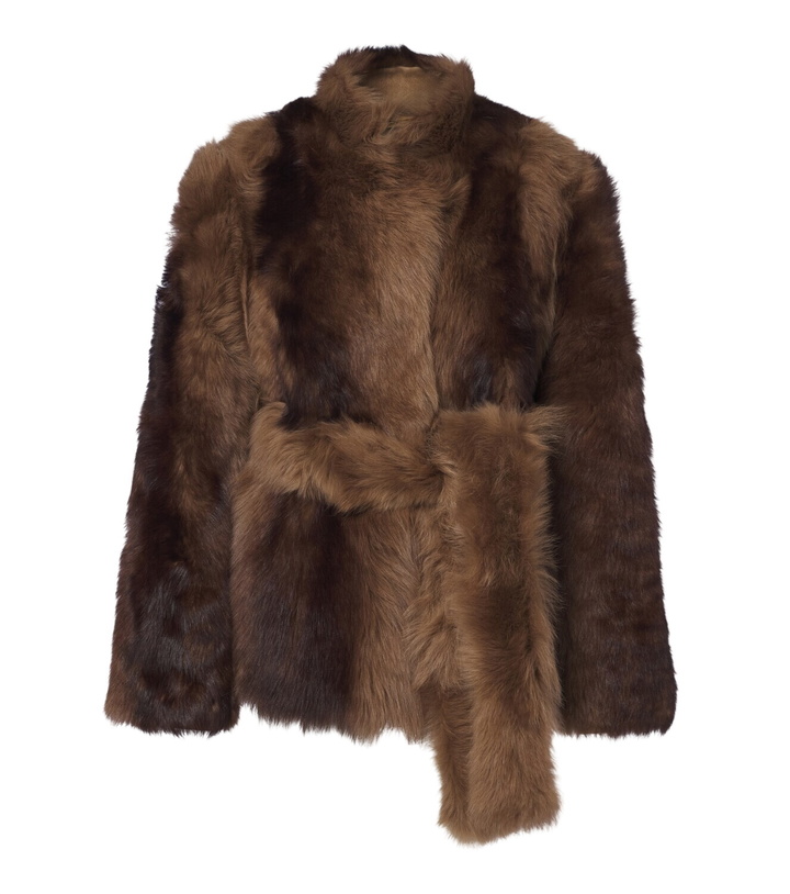 Photo: Nour Hammour Elsa shearling jacket