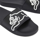 ICECREAM Men's Running Dog Sliders in Black