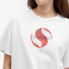 Fiorucci Women's Big Lollipop Print Regular Fit T-Shirt in White