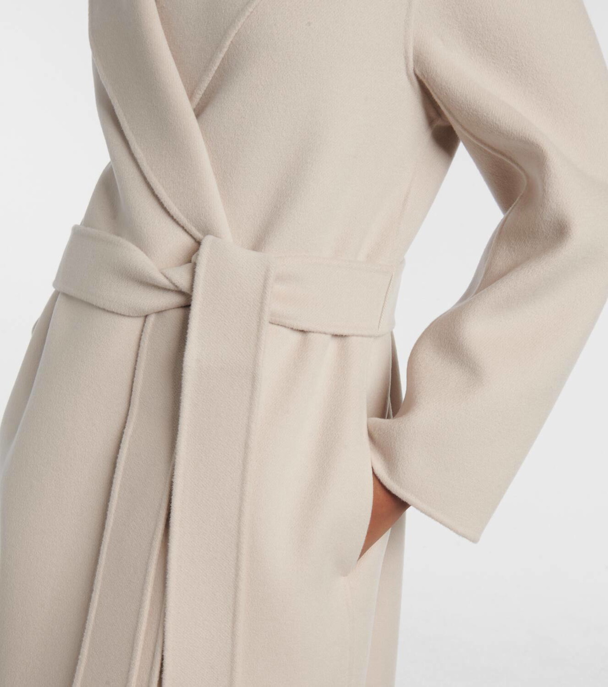 S Max Mara Livia wool wrap coat S Max Mara