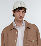 Brunello Cucinelli - Embroidered cotton cap