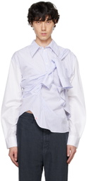 Charles Jeffrey LOVERBOY Blue Hug Shirt