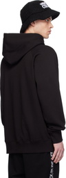 Versace Jeans Couture Black Logo Swan Hoodie