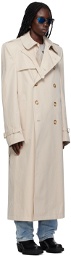 VTMNTS White Tailored Trench Coat
