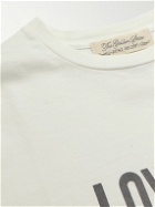 Remi Relief - Printed Cotton-Jersey T-Shirt - Neutrals