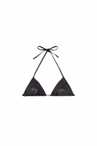 Diesel Triangle bikini top in shimmery fabric - Bras Womens in Black