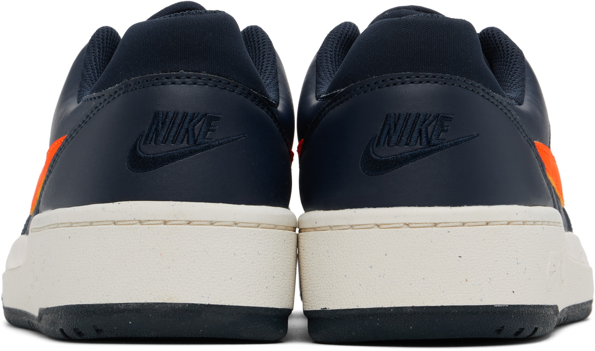 nike air force 1 navy blue orange