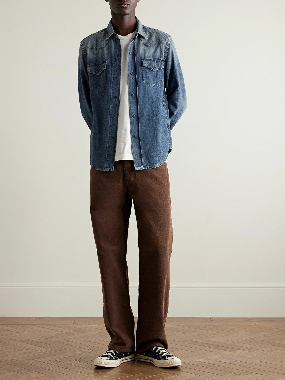 Nili Lotan - Travis Denim Shirt - Blue