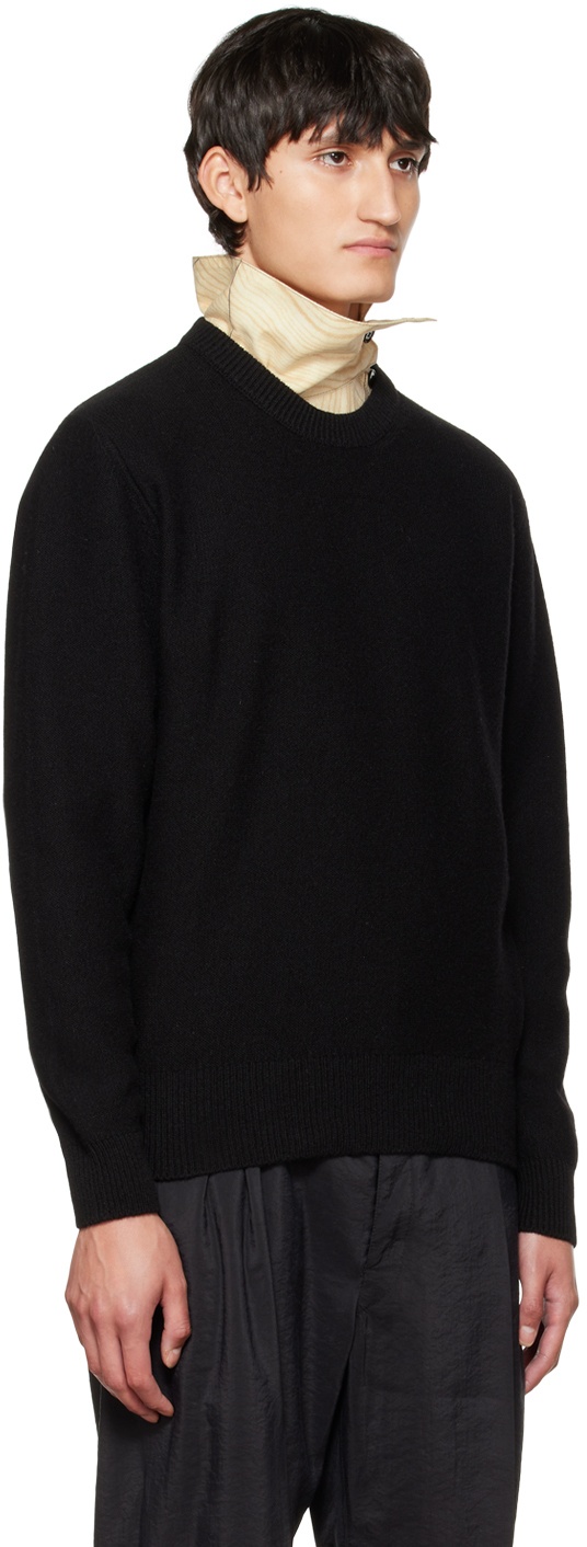 LEMAIRE Black Wool Sweater Lemaire