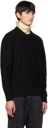 LEMAIRE Black Wool Sweater