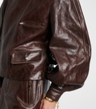 Saint Laurent Leather biker jacket