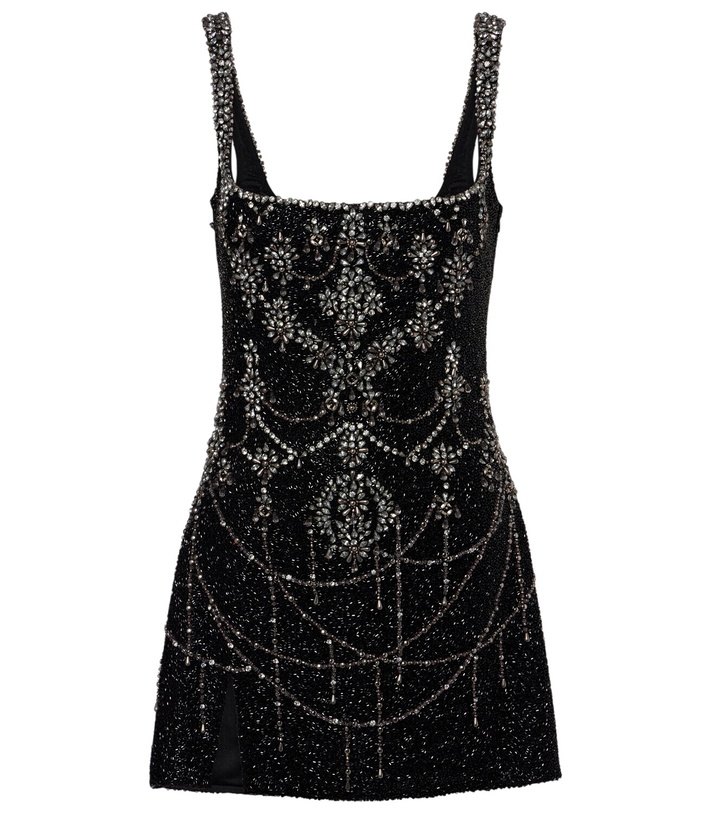 Photo: Clio Peppiatt Chandelier embellished minidress