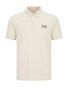 Ea7 Mens Polo shirt Cream