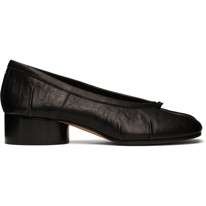 Photo: Maison Margiela Black Tabi Ballerina Heels