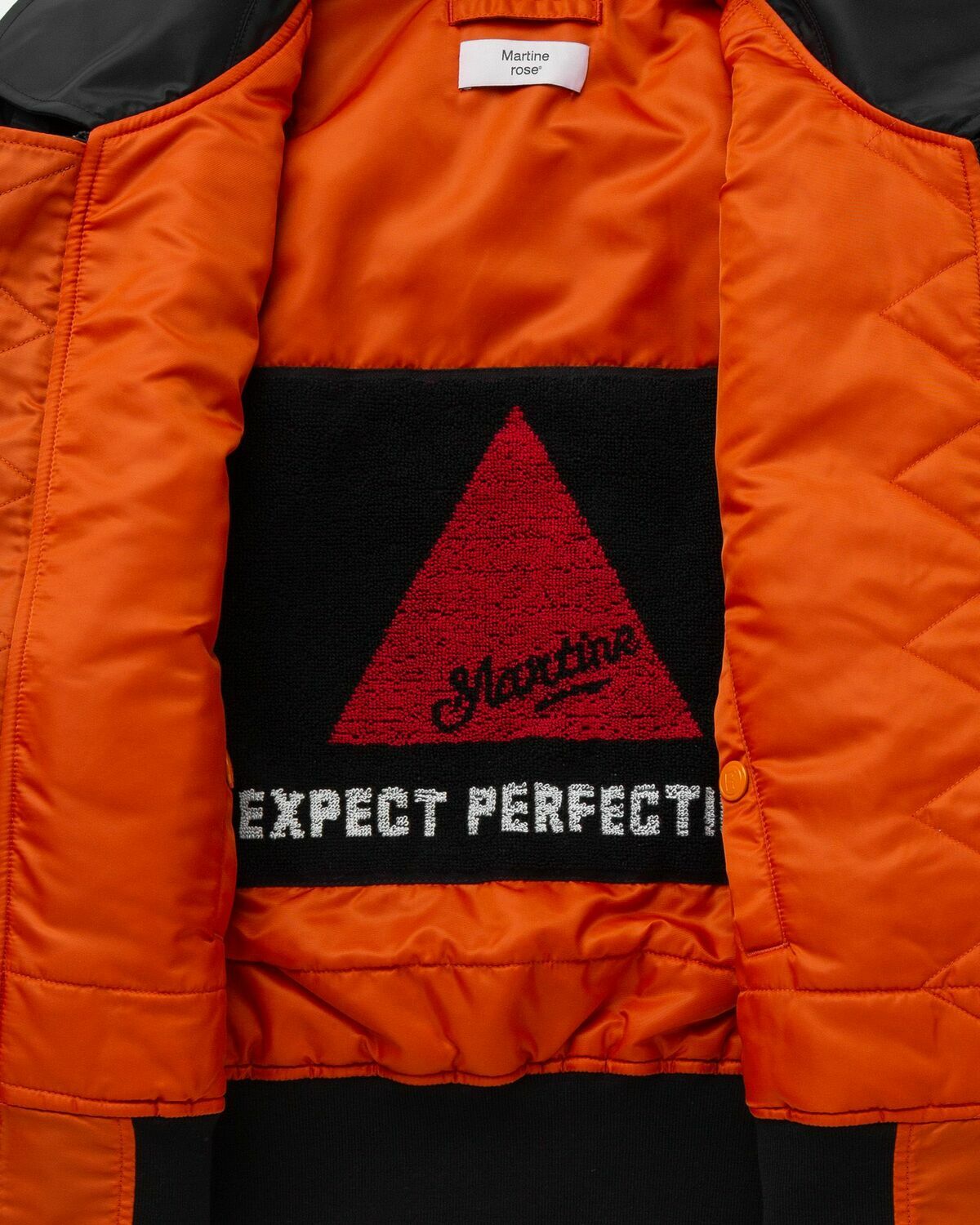 Martine Rose Shrunken Bomber Black Bomber Jackets Martine Rose