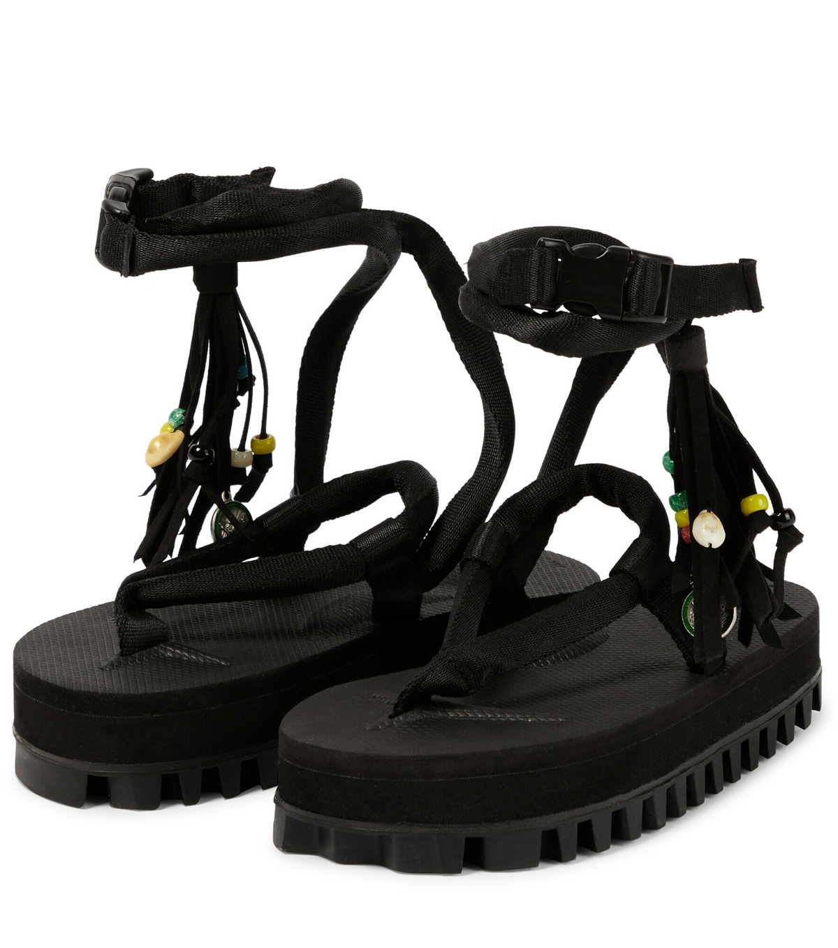 Alanui - x Suicoke fringed sandals