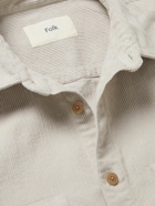 Folk - Work Cotton-Corduroy Shirt - Neutrals