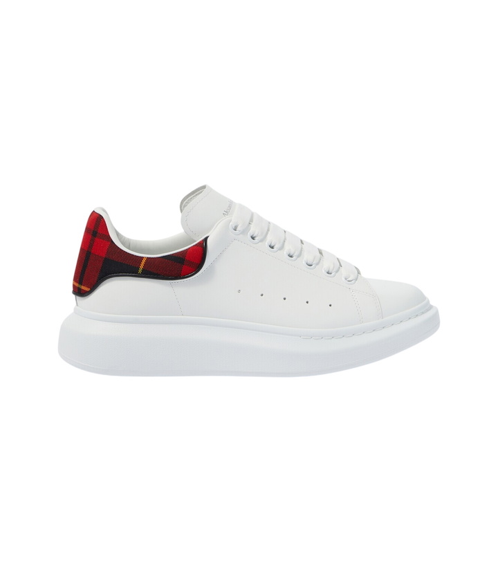 Photo: McQueen Oversized leather sneakers