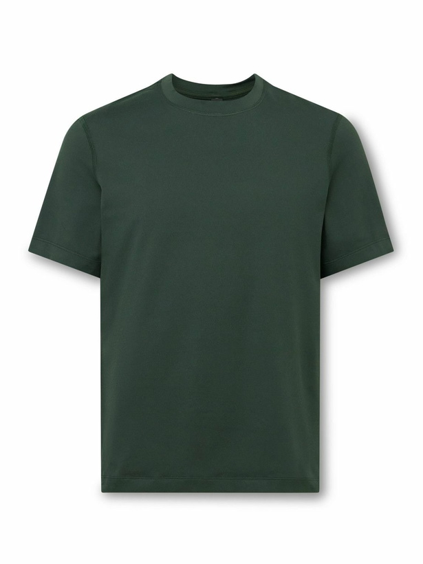Photo: Lululemon - Stretch Recycled-Jersey T-Shirt - Green