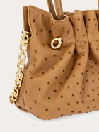 Ferragamo Womens Ferragamo Soft-bag (S) in Brown