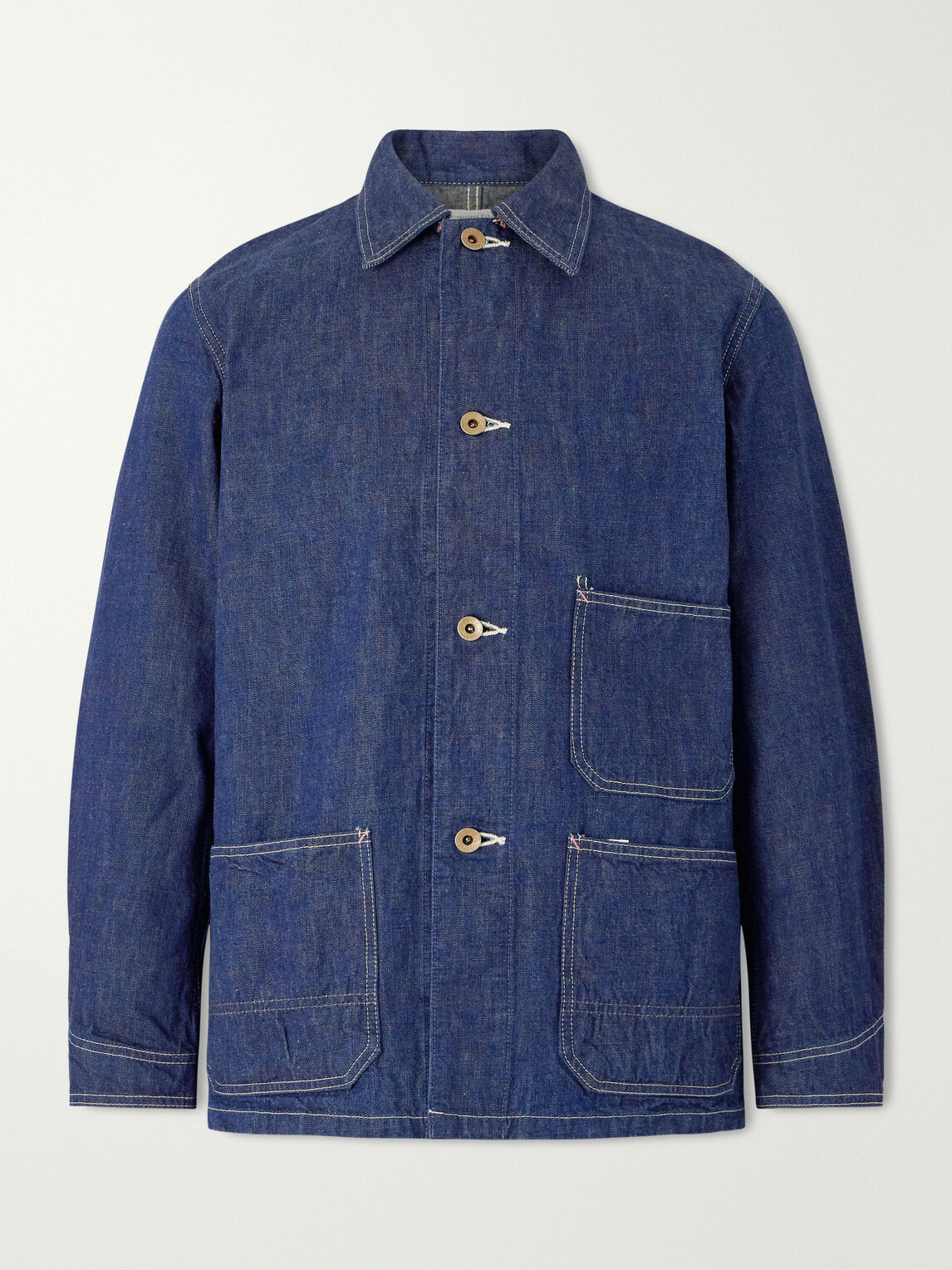 FULLCOUNT - Denim Chore Jacket - Blue