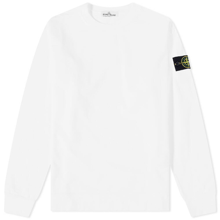 Photo: Stone Island Men's Lightweight Crew Sweat in White