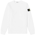 Stone Island Men's Lightweight Crew Sweat in White