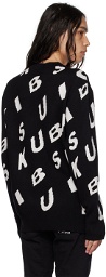 Ksubi Black Letters Sweater