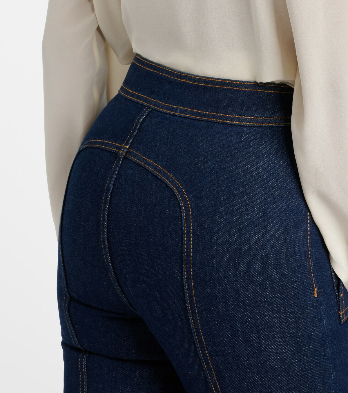 Zimmermann Luna belted flared jeans