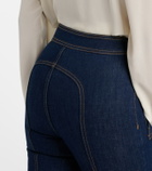 Zimmermann Luna belted flared jeans