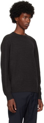 Theory Gray Honeycomb Sweater