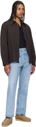 KAPTAIN SUNSHINE Blue Skate Shoecut Jeans