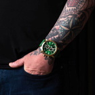 Polanti Rogue Chronograph Quartz Green Dial Mens Watch RG0001G-YGO