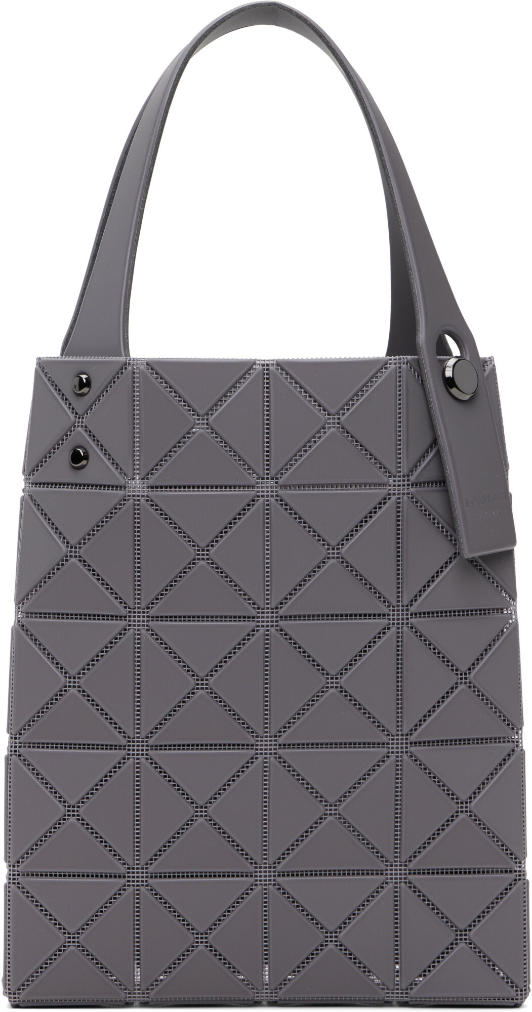 BAO BAO ISSEY MIYAKE Gray Prism Plus Tote